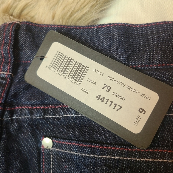 NWT *ALPINESTARS* Roulette Skinny Jean In Indigo - Picture 11 of 12